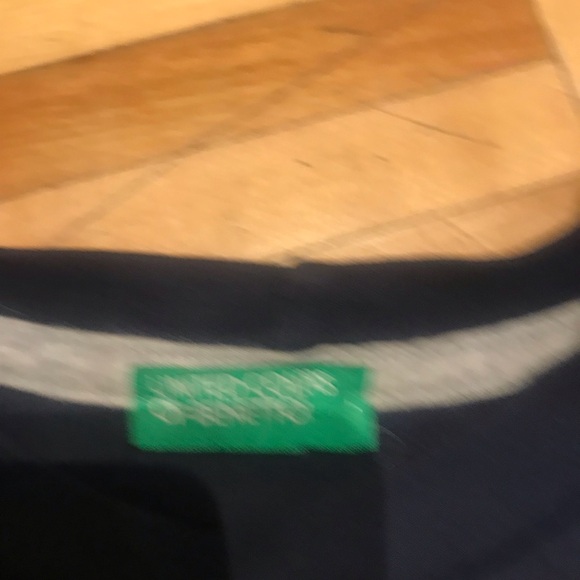 United Colors Of Benetton Kids T-Shirt - Navy and Orange​ - Picture 3 of 3